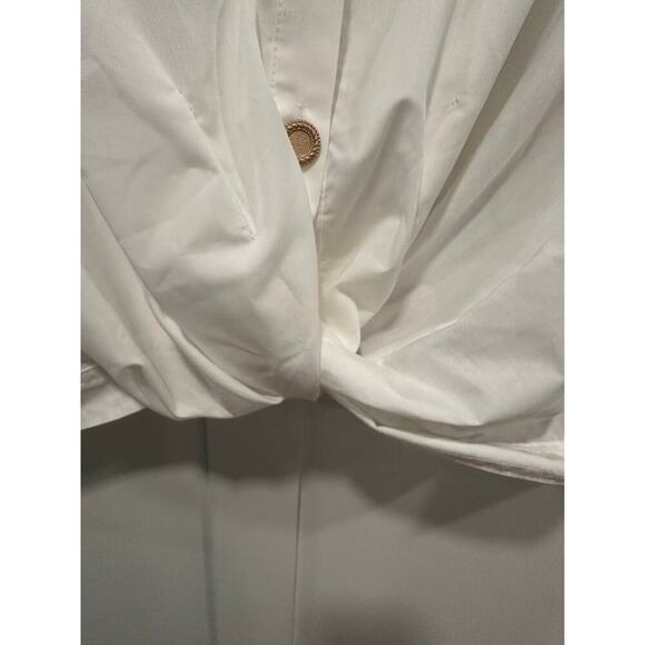 I:na Twist Front Blouse Size L - Picture 4 of 5